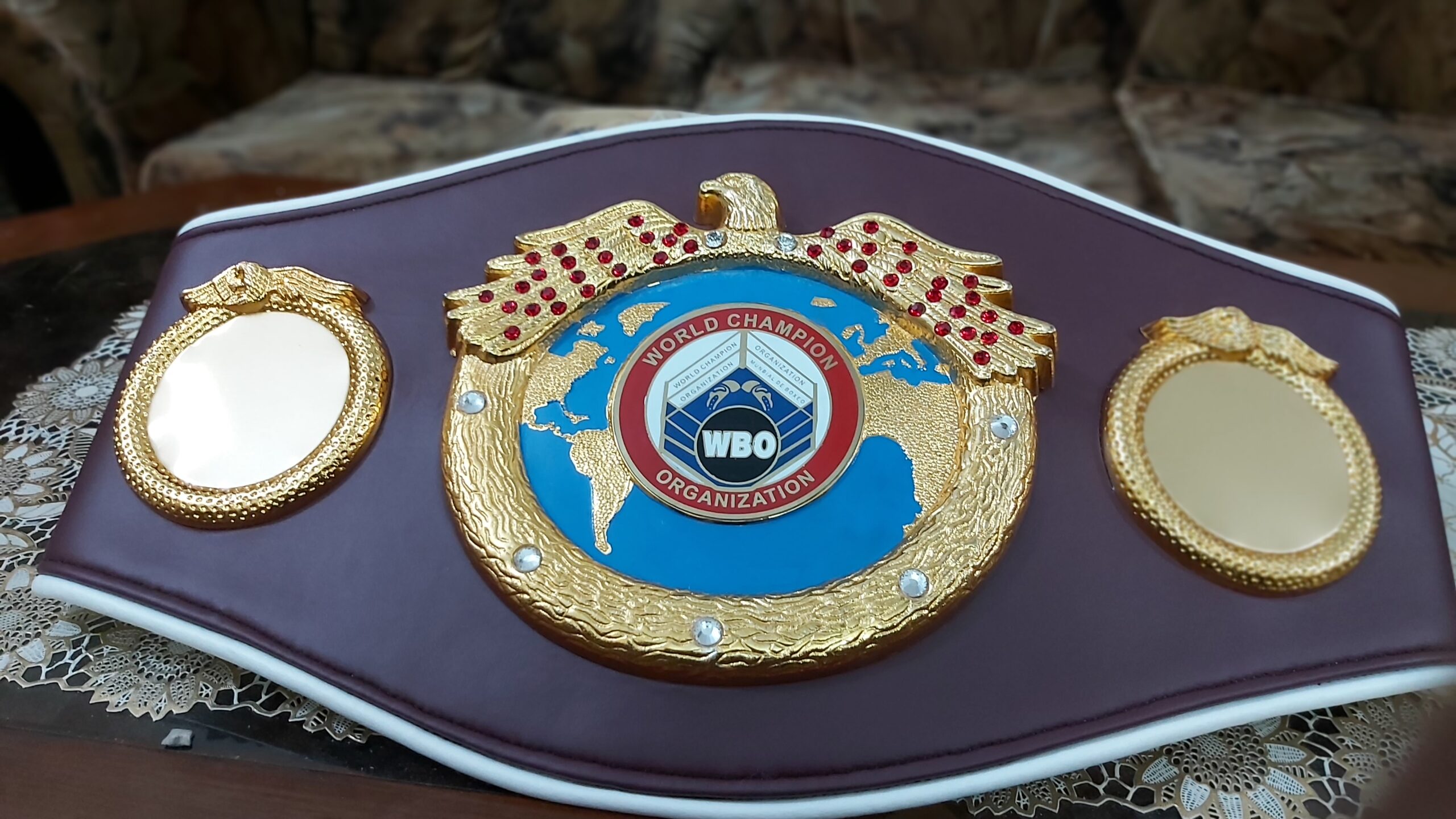 WBO World Boxing Organization Championship Boxing Belt