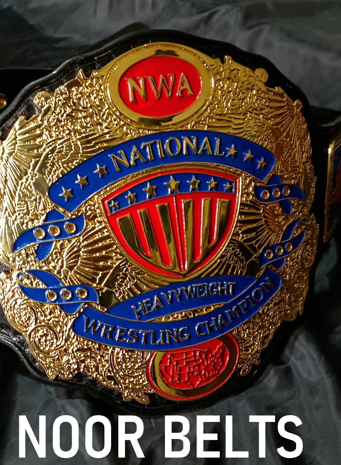 NWA NATIONAL HEAVYWEIGHT CHAMPIONSHIP TITLE BELT