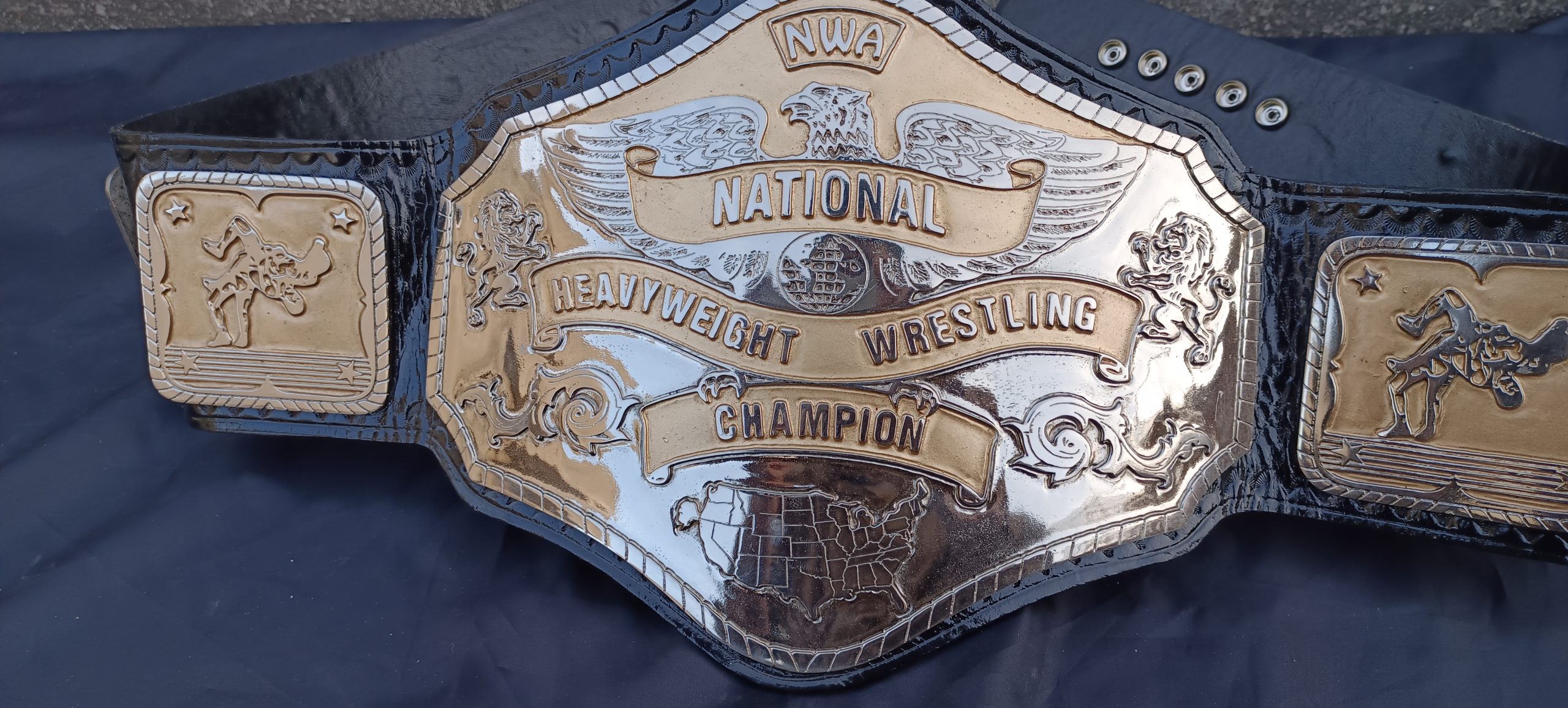 NWA NATIONAL HEAVYWEIGHT CHAMPIONSHIP TITLE BELT - Image 2