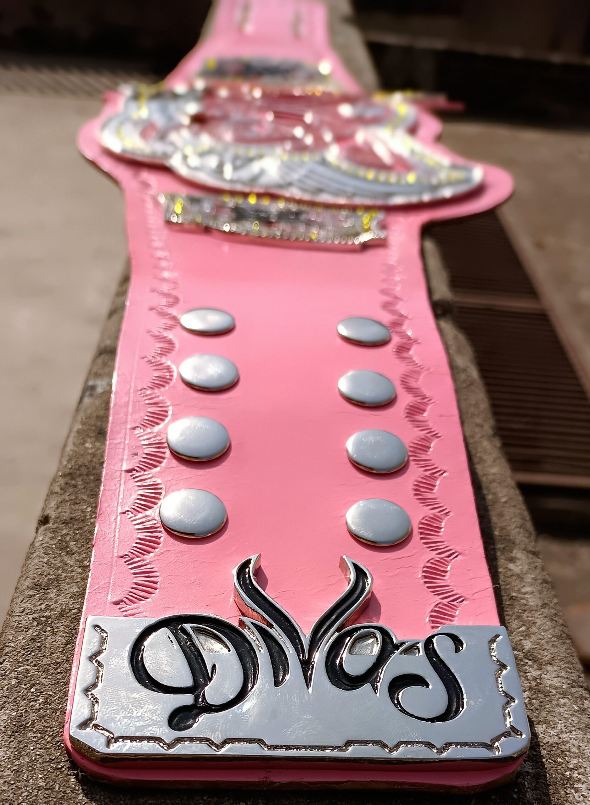 Custom Divas Championship Title Belt - Image 4