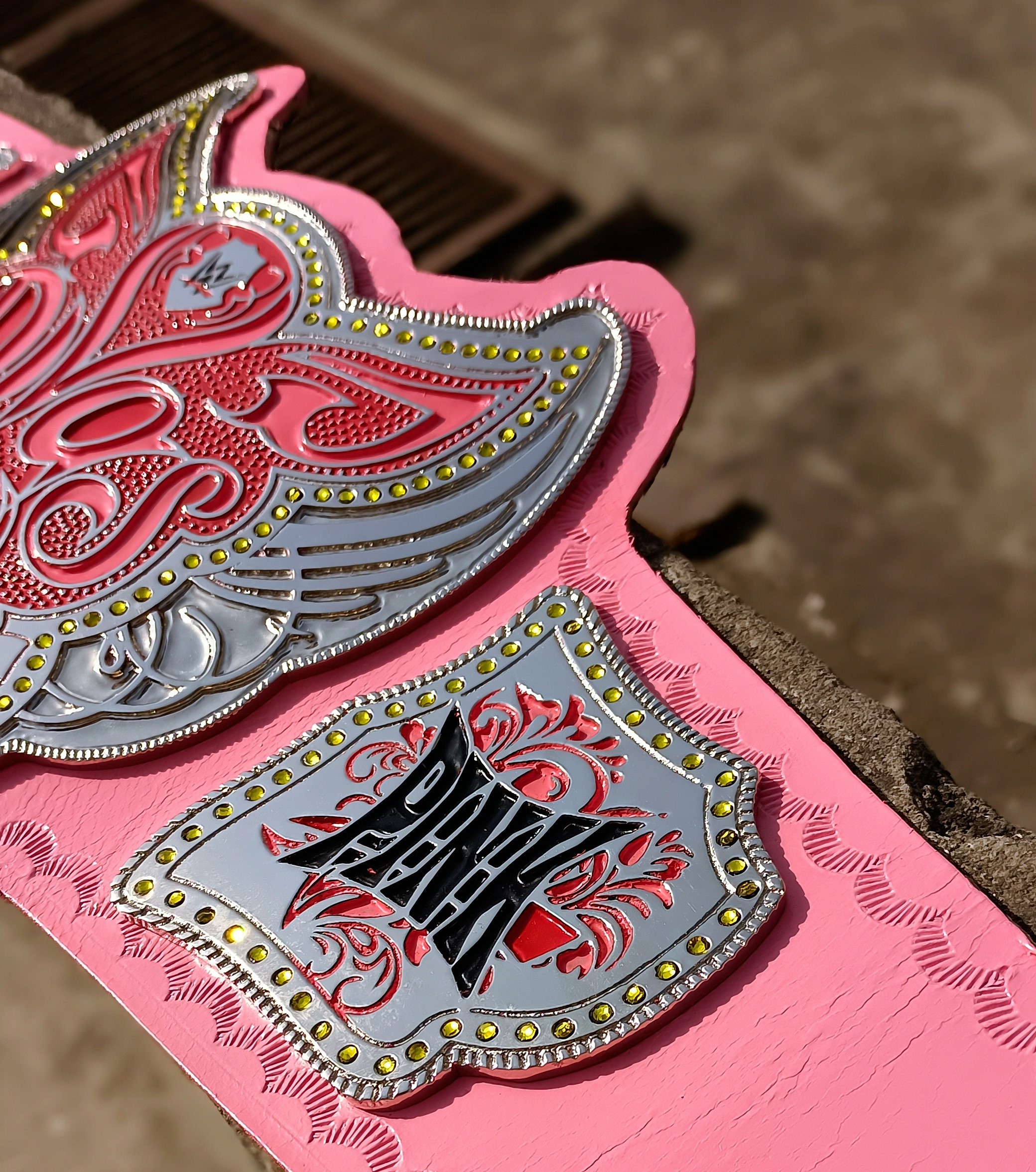 Custom Divas Championship Title Belt - Image 3