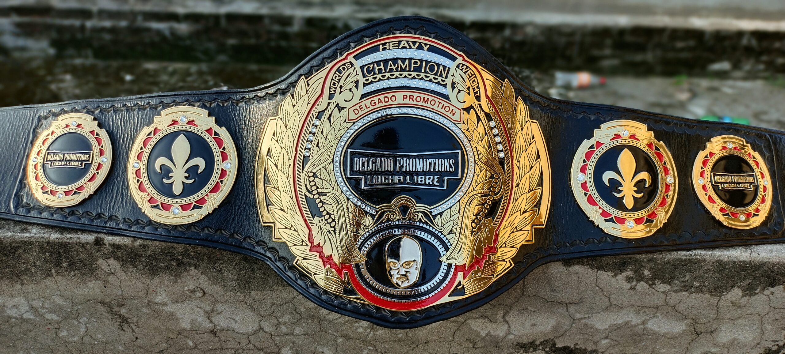 Lucha Libra Custom Title Belt - Image 4