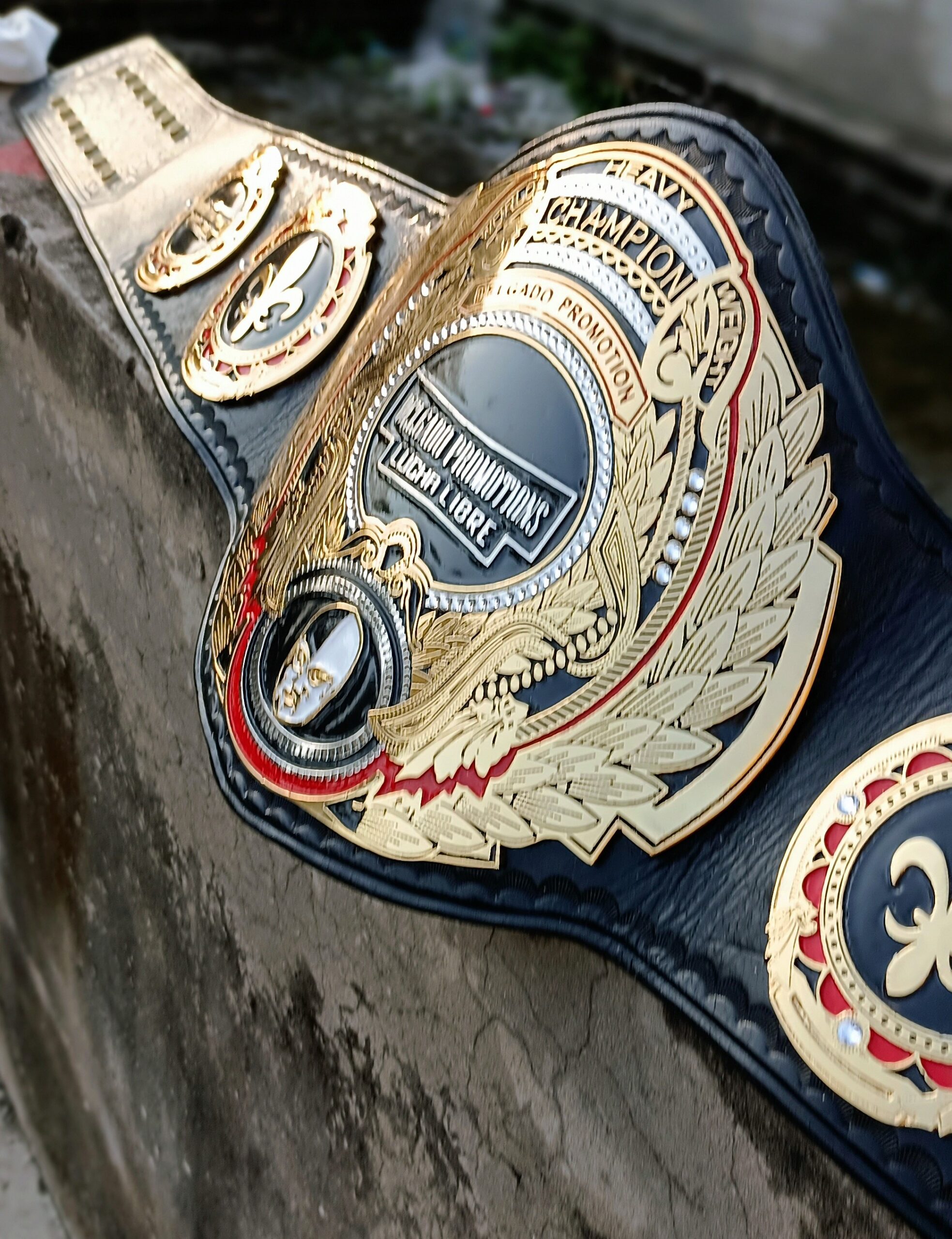 Lucha Libra Custom Title Belt - Image 5