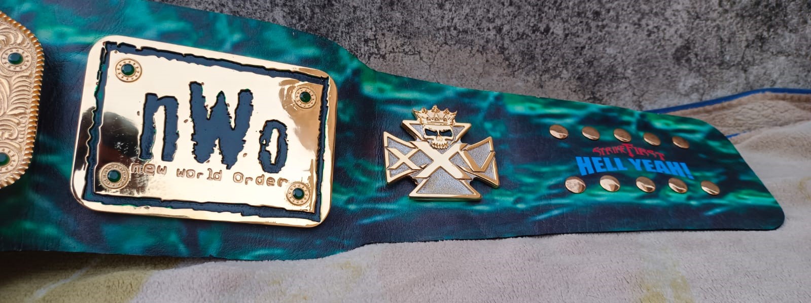 New World Order (NWO) Custom Title Belt. - Image 5