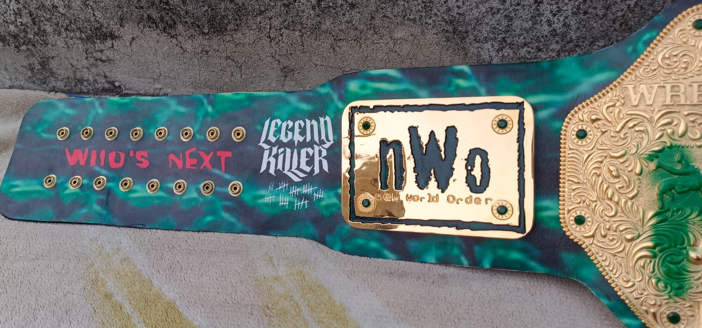 New World Order (NWO) Custom Title Belt. - Image 4