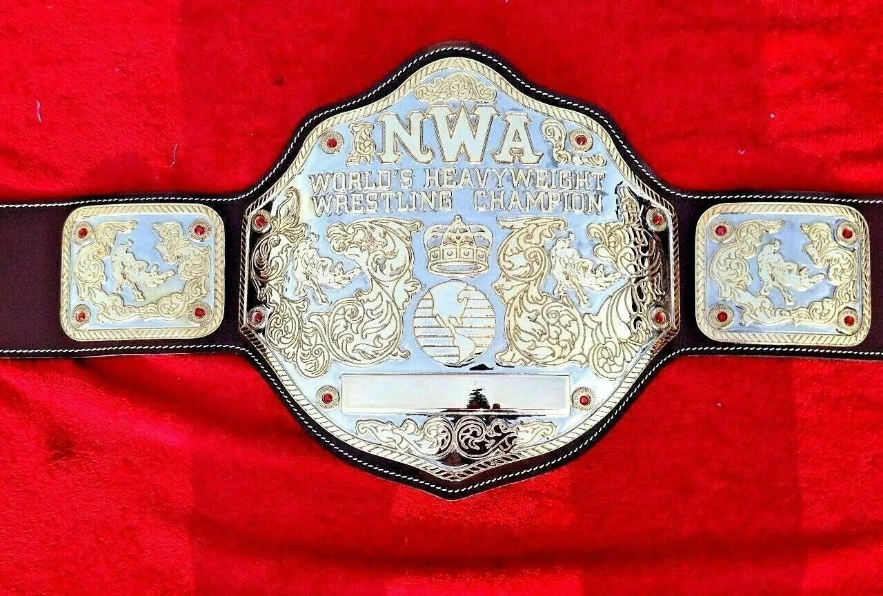 NWA BIG GOLD CHAMPIONSHIP TITLE BELT