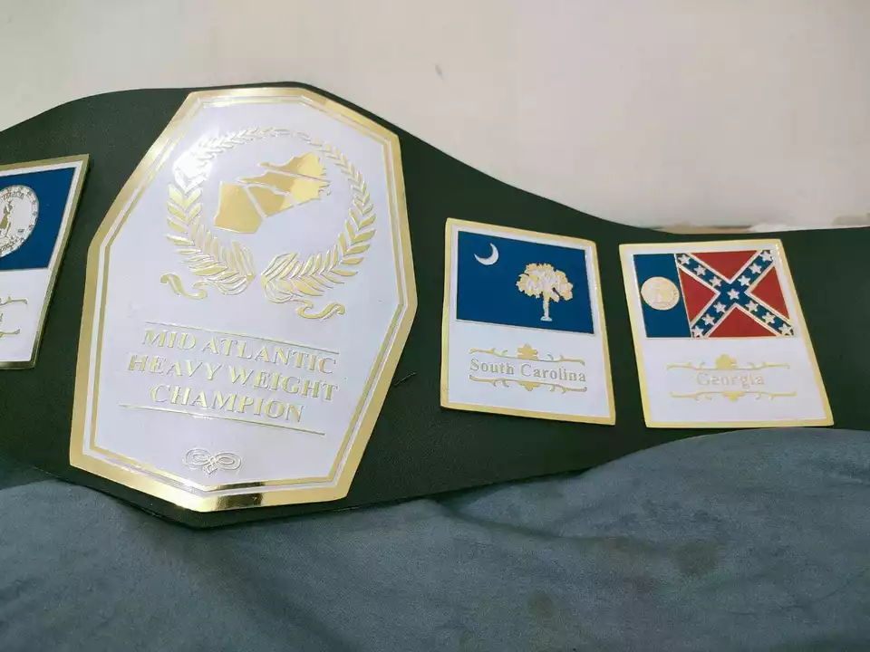 NWA Mid-Atlantic Championship Wrestling Belt - Image 2